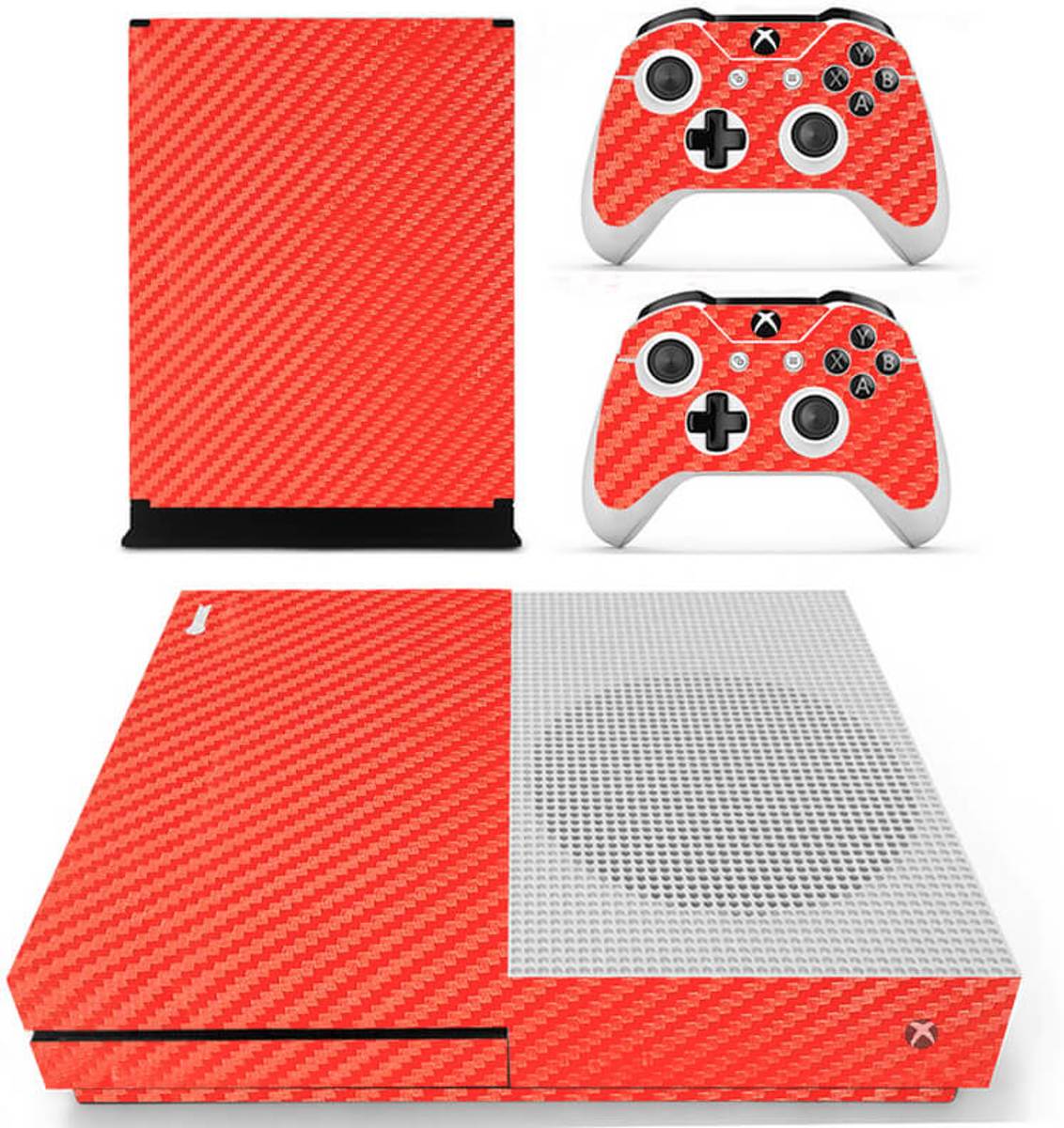 Red Carbon - Xbox One S skin